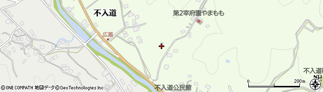 福岡県那珂川市不入道536周辺の地図