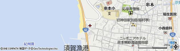 和歌山県東牟婁郡串本町串本1152周辺の地図