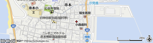 和歌山県東牟婁郡串本町串本933周辺の地図