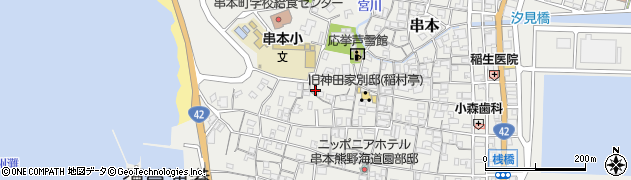 和歌山県東牟婁郡串本町串本827周辺の地図