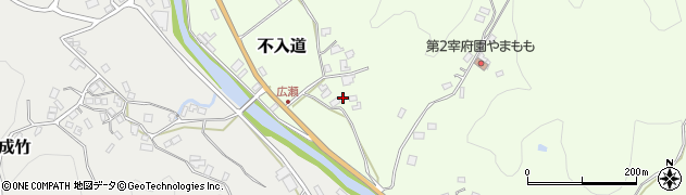 福岡県那珂川市不入道554周辺の地図