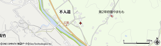 福岡県那珂川市不入道555周辺の地図