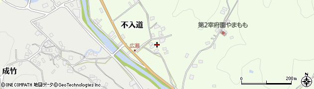 福岡県那珂川市不入道583周辺の地図