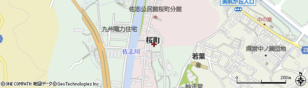 桜町児童公園周辺の地図