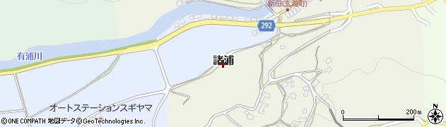 佐賀県玄海町（東松浦郡）諸浦周辺の地図