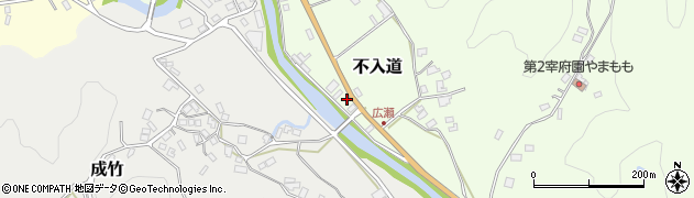 福岡県那珂川市不入道621周辺の地図