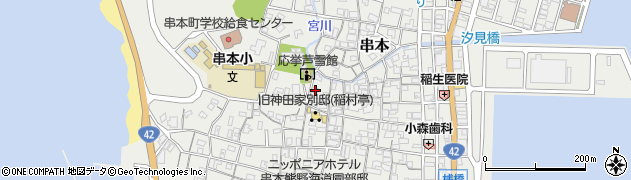 和歌山県東牟婁郡串本町串本881周辺の地図