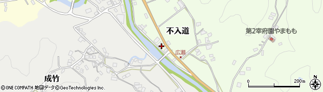 福岡県那珂川市不入道620周辺の地図
