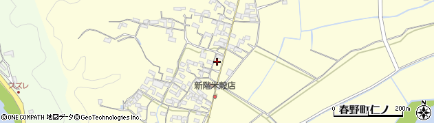 高知県高知市春野町仁ノ1804周辺の地図