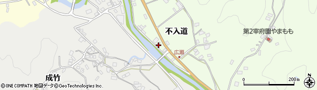 福岡県那珂川市不入道622周辺の地図