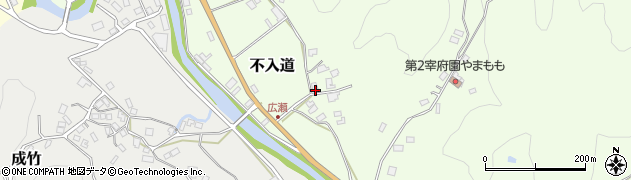福岡県那珂川市不入道578周辺の地図