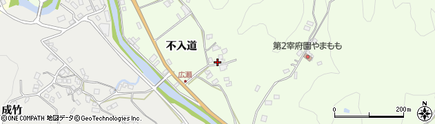 福岡県那珂川市不入道579周辺の地図
