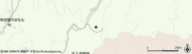 福岡県那珂川市不入道43周辺の地図
