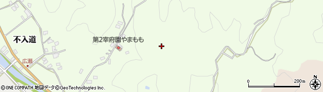 福岡県那珂川市不入道380周辺の地図