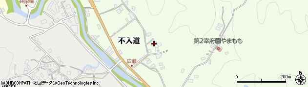 福岡県那珂川市不入道572周辺の地図