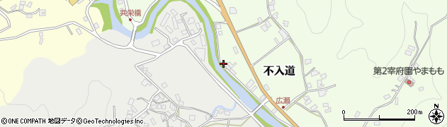 福岡県那珂川市不入道628周辺の地図