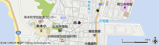 和歌山県東牟婁郡串本町串本295周辺の地図