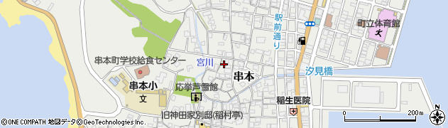 和歌山県東牟婁郡串本町串本320周辺の地図