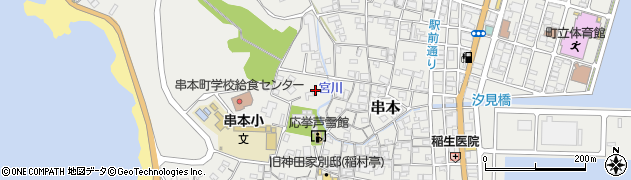 和歌山県東牟婁郡串本町串本488周辺の地図