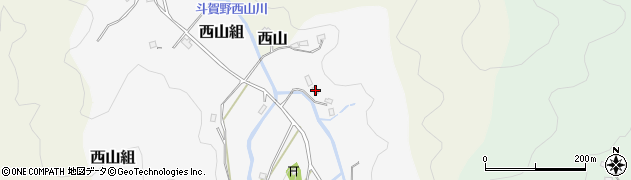 高知県高岡郡佐川町西山組510周辺の地図
