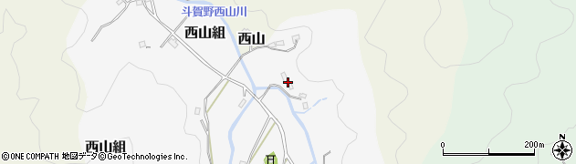 高知県高岡郡佐川町西山組503周辺の地図