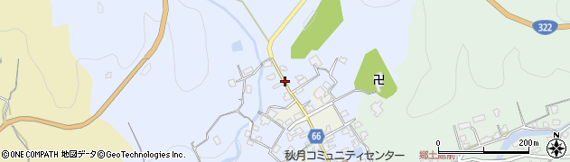 福岡県朝倉市秋月910周辺の地図