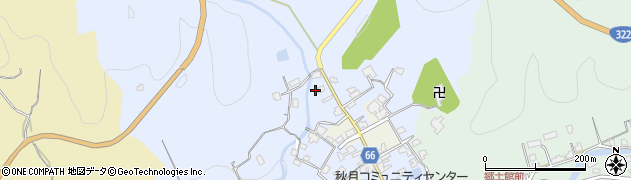 福岡県朝倉市秋月929周辺の地図