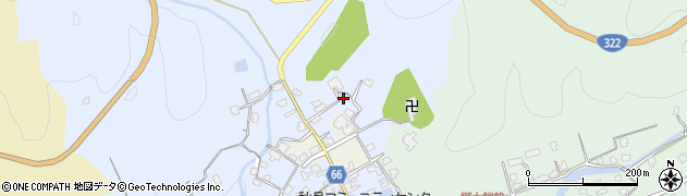 福岡県朝倉市秋月757周辺の地図