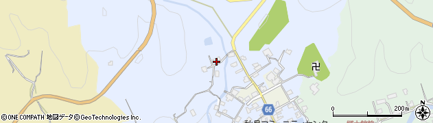福岡県朝倉市秋月1068周辺の地図