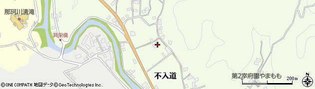 福岡県那珂川市不入道660周辺の地図