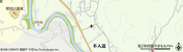 福岡県那珂川市不入道659周辺の地図