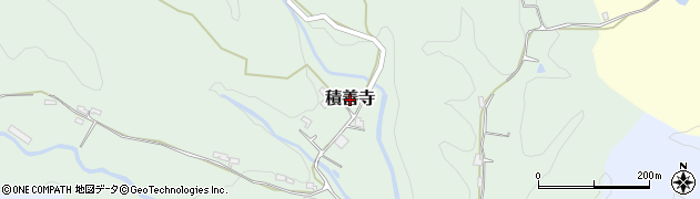 高知県土佐市積善寺周辺の地図
