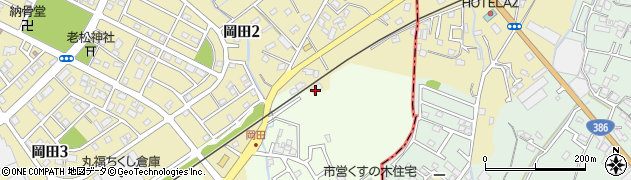 カリスチャペル福岡周辺の地図