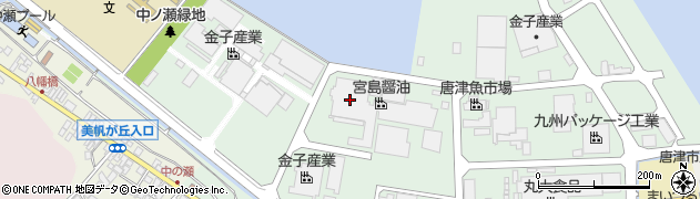 宮島醤油株式会社　妙見工場周辺の地図