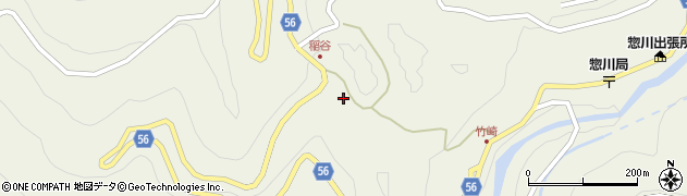 愛媛県西予市野村町惣川1955周辺の地図