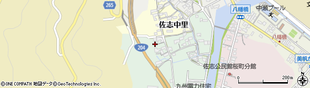 佐賀県唐津市佐志南3891周辺の地図