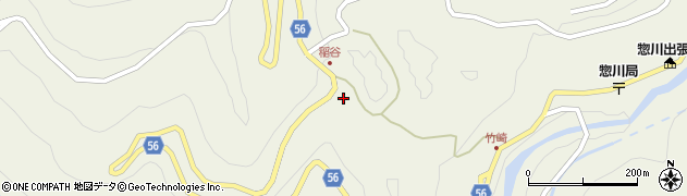 愛媛県西予市野村町惣川1960周辺の地図