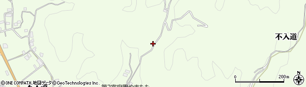 福岡県那珂川市不入道442周辺の地図