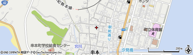 和歌山県東牟婁郡串本町串本262周辺の地図
