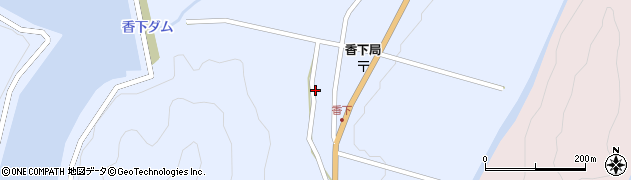 大分県宇佐市院内町香下1505周辺の地図