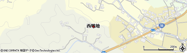 高知県土佐市西鴨地周辺の地図