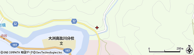 愛媛県大洲市肱川町名荷谷3115周辺の地図