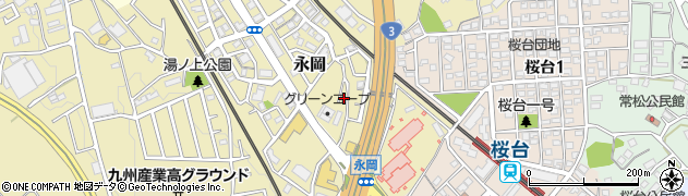 福岡県筑紫野市永岡1064周辺の地図