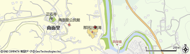 那珂川清滝周辺の地図