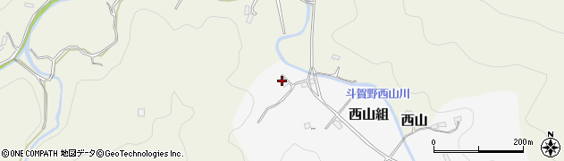 高知県高岡郡佐川町西山組151周辺の地図