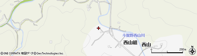 高知県高岡郡佐川町西山組147周辺の地図