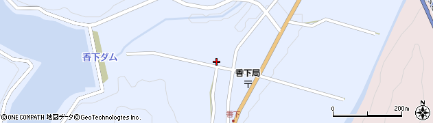 大分県宇佐市院内町香下5712周辺の地図