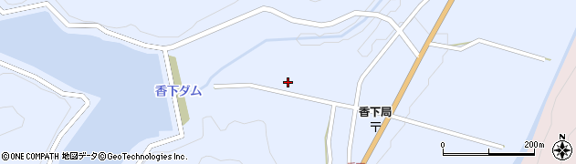 大分県宇佐市院内町香下577周辺の地図