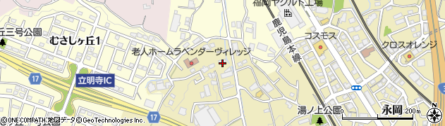福岡県筑紫野市永岡1295周辺の地図