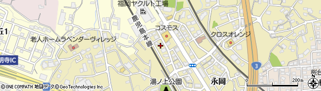 福岡県筑紫野市永岡1542周辺の地図